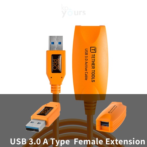 (10-3A) 테더툴즈 USB 3.0 to Female Active Extension (5m)
