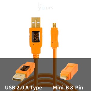 (9-2A) 테더툴즈 USB 2.0 to Mini-B 8-Pin (4.6m)