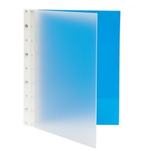[CASE-ENVY] FROSTED CLEAR BLUE COVER (11×14가로형11×14&quot;)